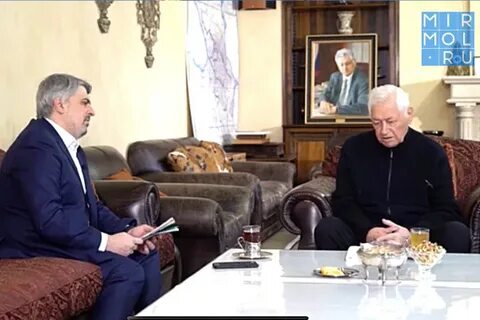 Мурад Ахмедов на телеканале "Россия 1" презентовал свой авторский проект "Век Дагестана"