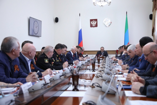 Сергей Меликов провел совещание по вопросу подготовки ко Дню Победы