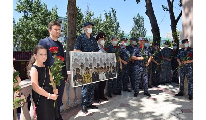 В Махачкале почтили память Героя РФ Магомеда Нурбагандова
