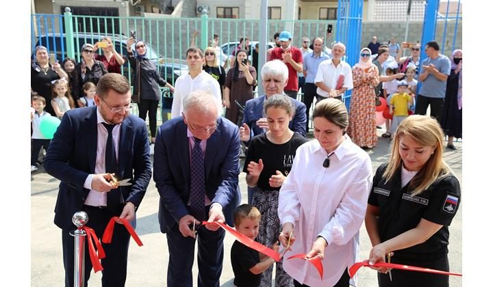 В микрорайоне Ак-Гель г. Махачкалы открыли новый детский сад