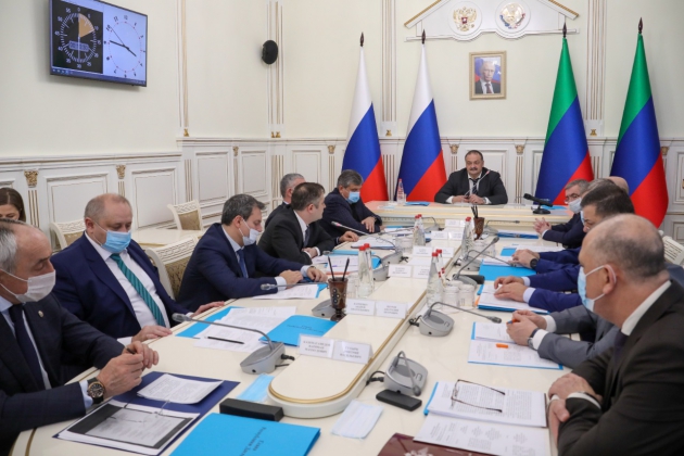 Сергей Меликов провел заседание СБ РД