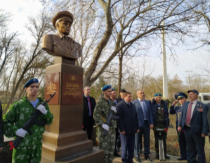 Мемориальный комплекс, посвященный воинам-десантникам торжественно открыли в Дагестане