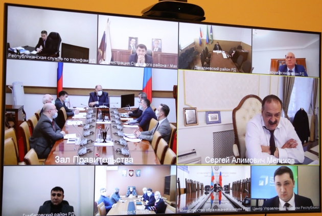 Руководитель ЦУР доложил о проведенной работе Сергею Меликову