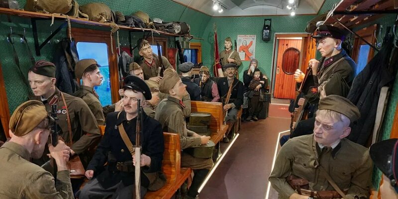 В Дагестан прибыл передвижной музей «Поезд Победы»
