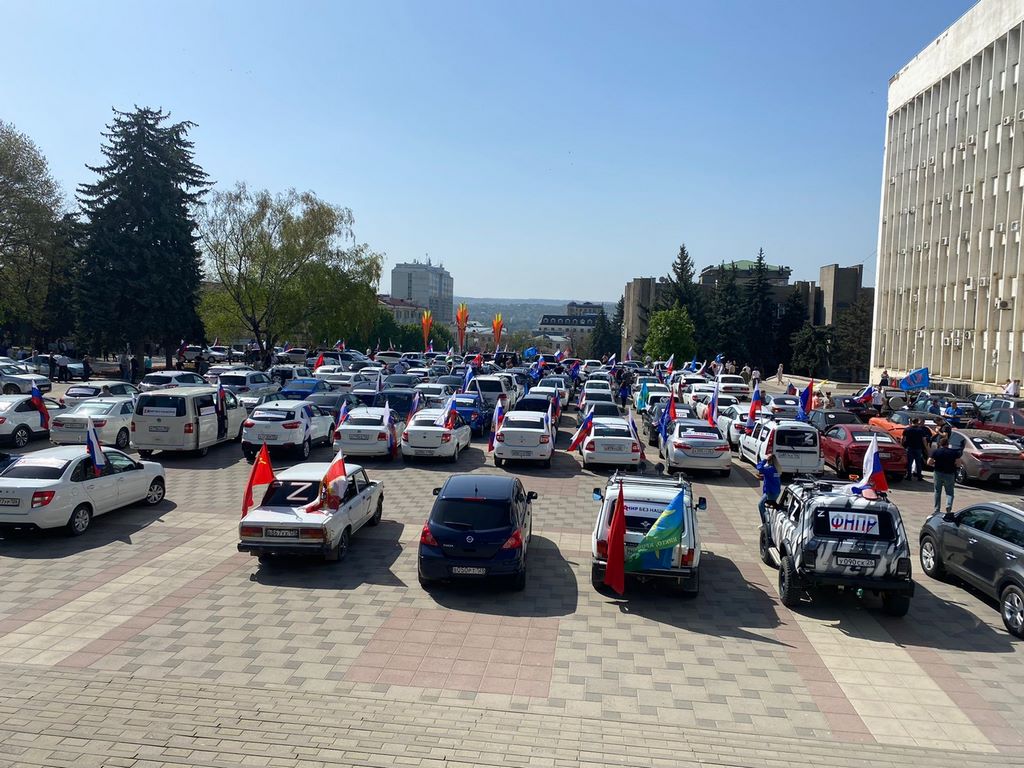 Дагестанцы приняли участие во Всероссийском автопробеге профсоюзов