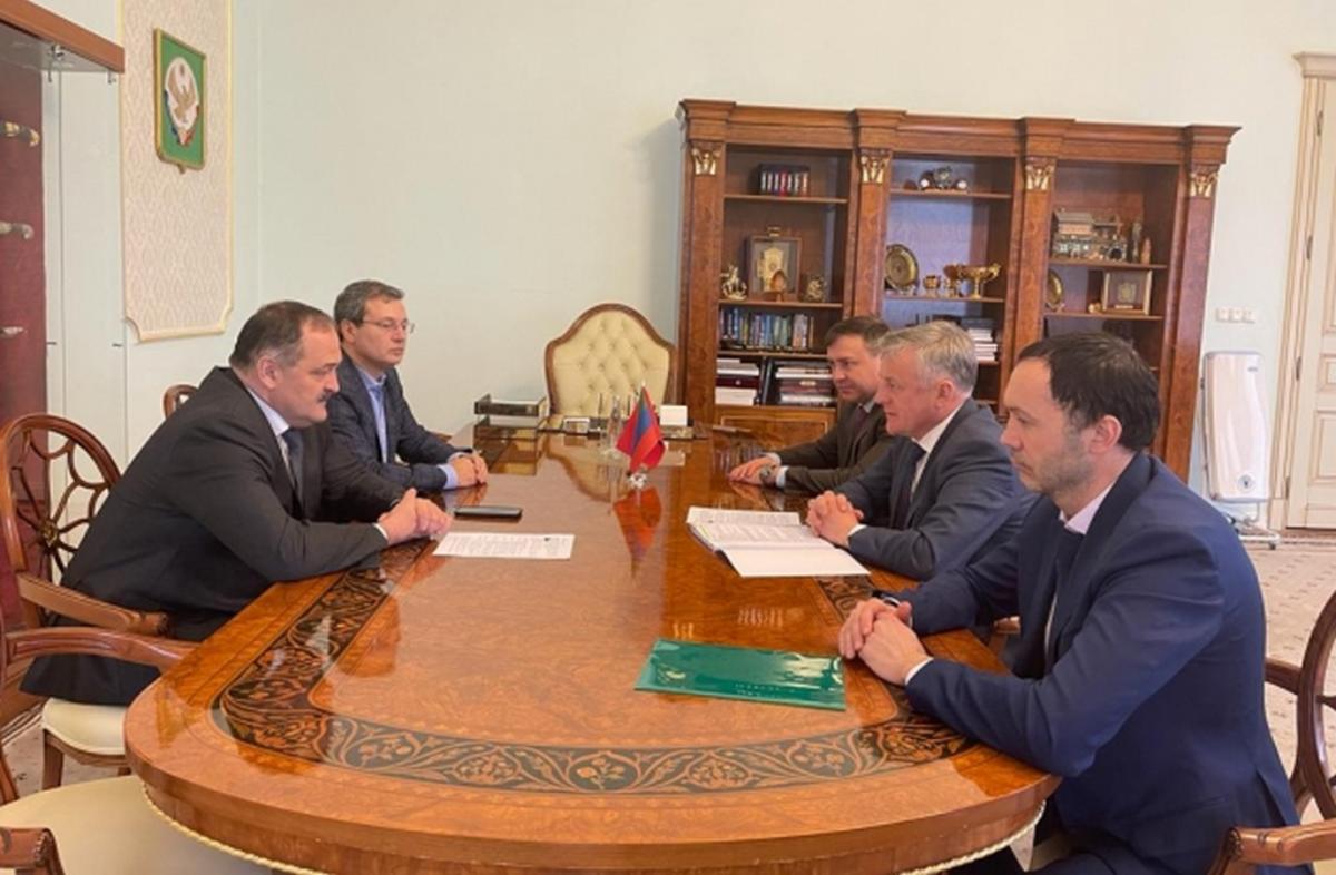 Сергей Меликов встретился с гендиректором ООО «Газпром межрегионгаз»