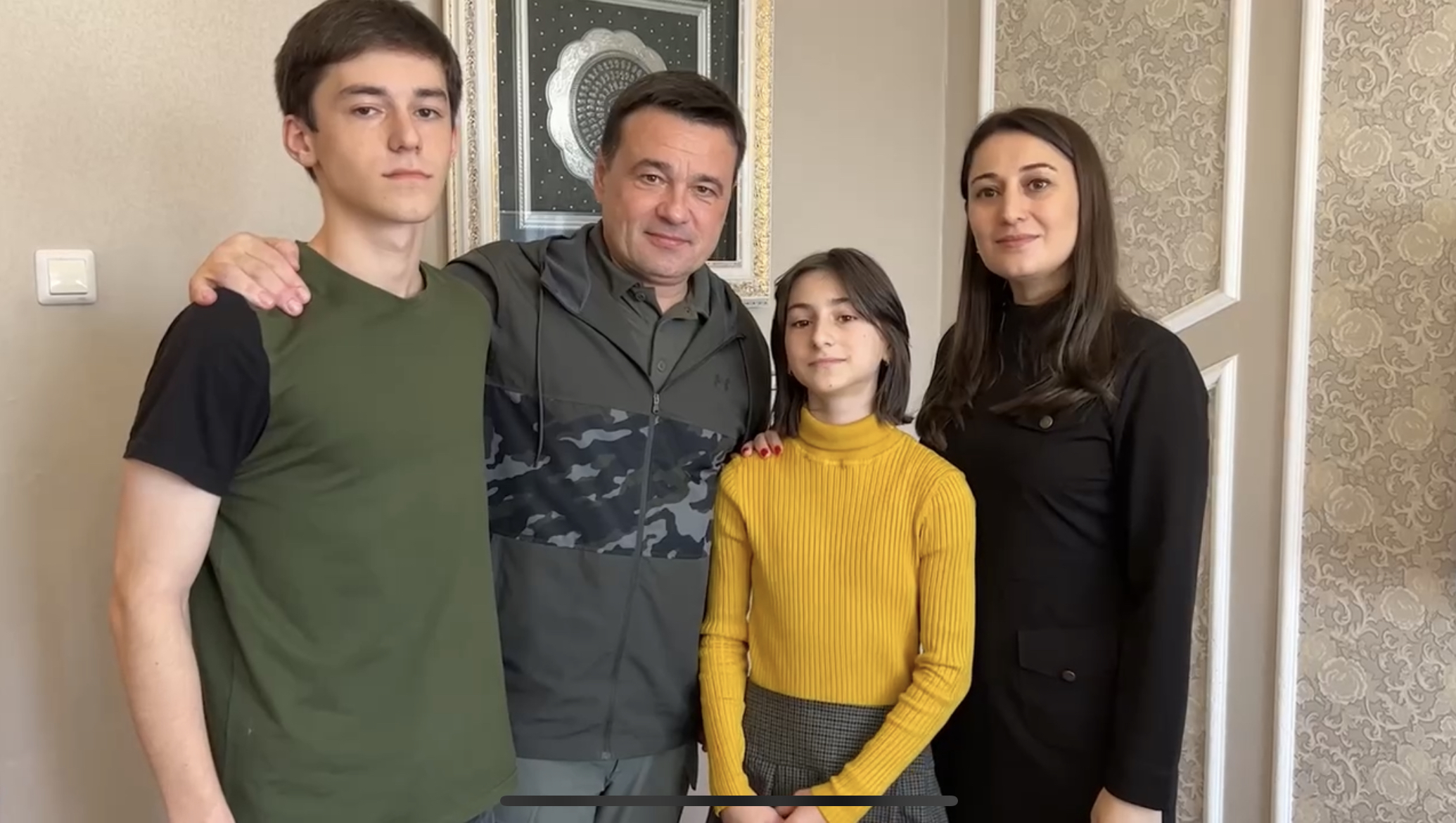 Сергей Меликов поблагодарил губернатора Московской области за поддержку семьи дагестанского военного добровольца