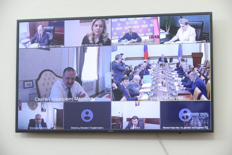 Глава Дагестана провел заседание Совета по координации деятельности контролирующих органов