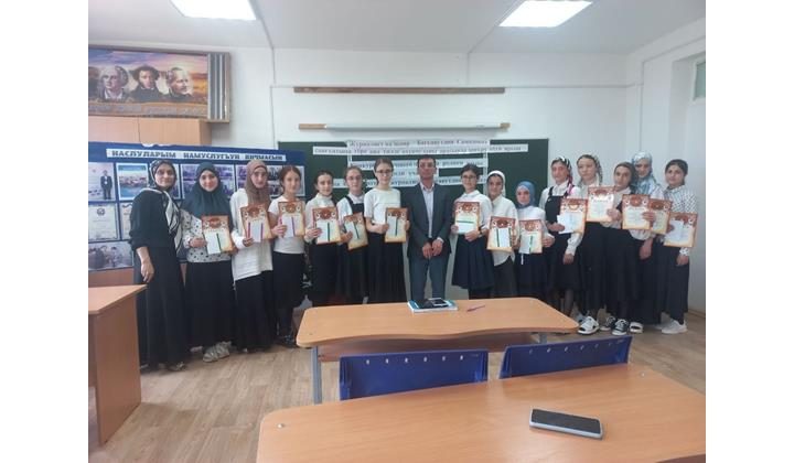 Конкурс на лучшего чтеца по родному языку прошел в Карабудахкентском районе