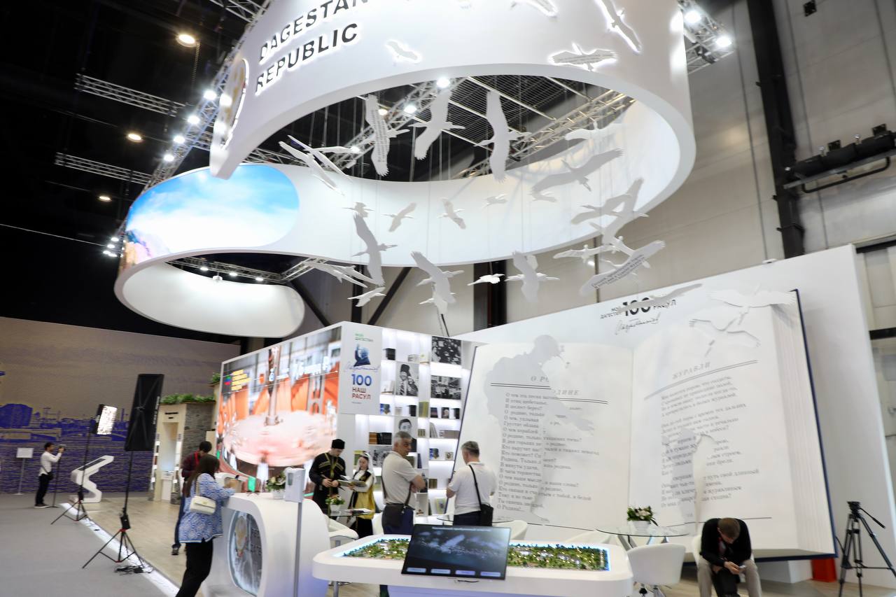 Дагестанский стенд  на ПМЭФ-2023 – один из самых крупных: 130 кв. метров