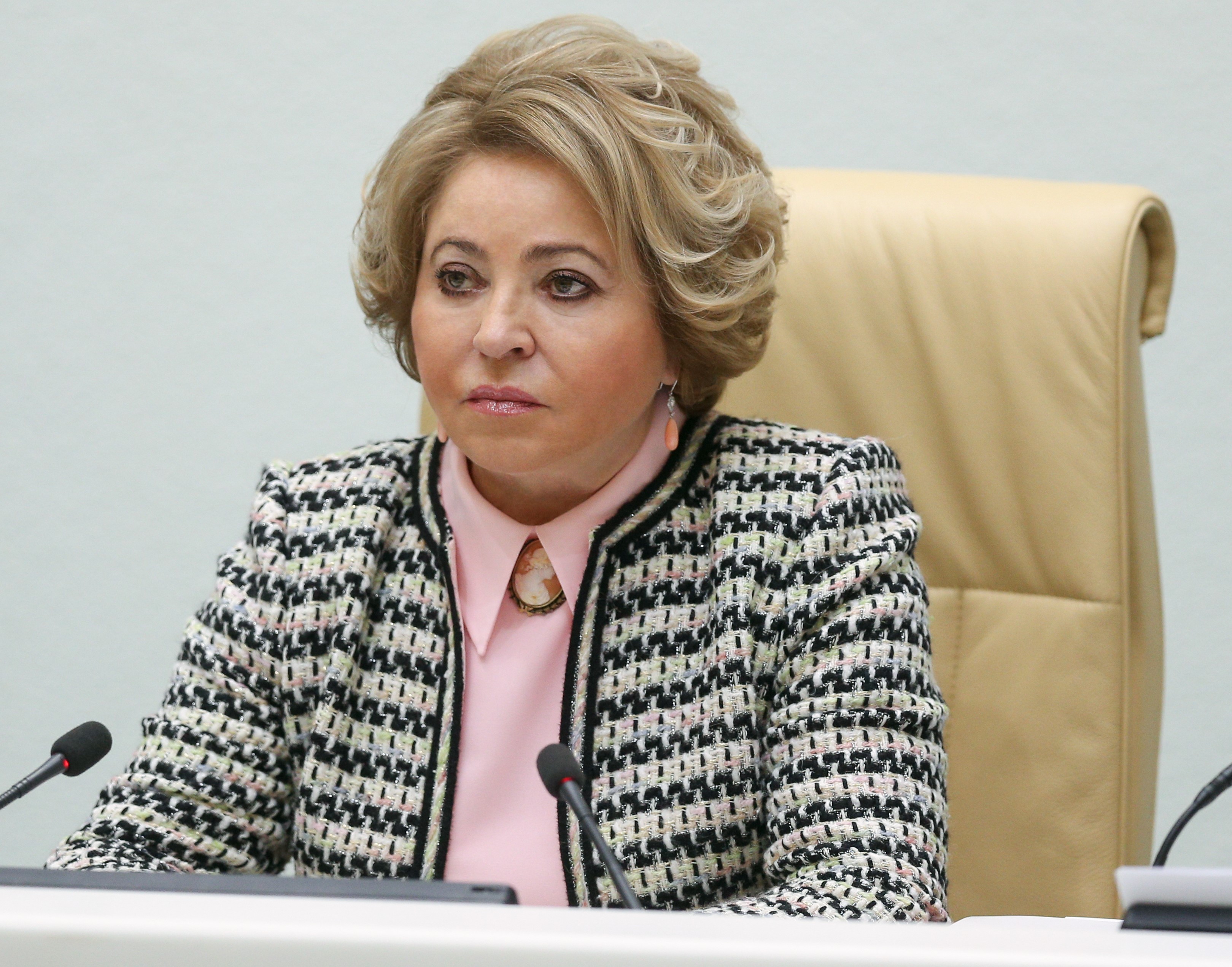 Валентина Матвиенко выразила соболезнования в связи с трагедией в Дагестане