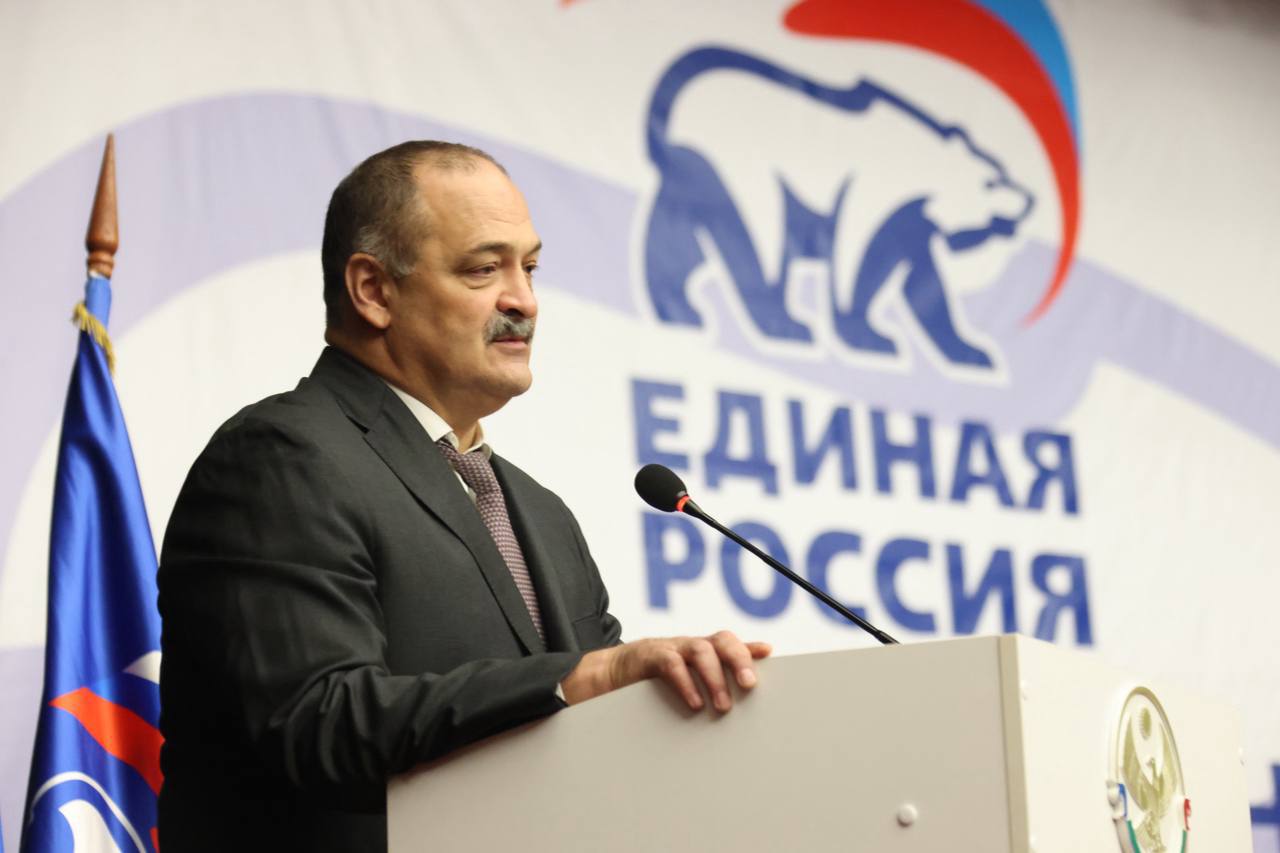Сергей Меликов возглавит дагестанскую делегацию на XXI съезде «Единой России»