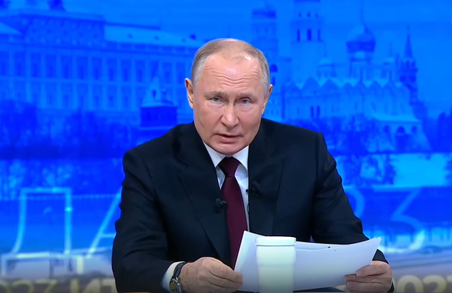 Владимир Путин: «Валовый внутренний продукт России вырастет на 3,5% к концу 2023 года»