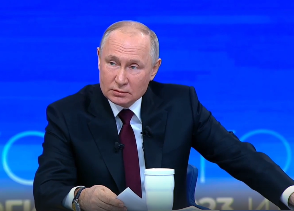 Владимир Путин: «Мир будет тогда, когда мы достигнем своих целей, а они не меняются»