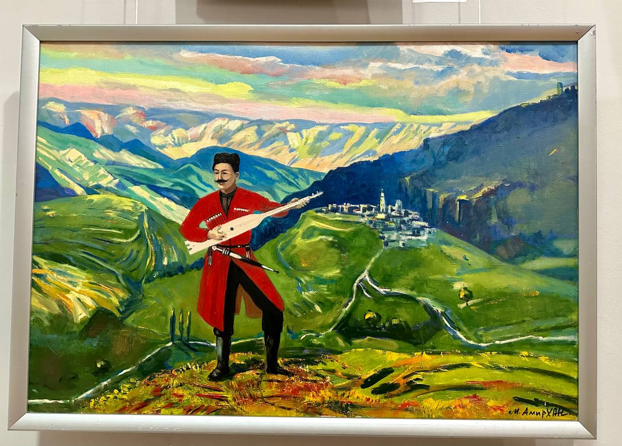 Выставка народного художника Дагестана Амирхана Магомедова