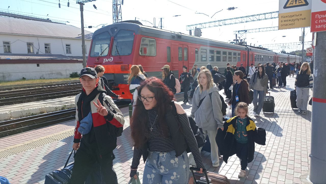 Дети из Белгорода уехали сегодня из Дагестана домой
