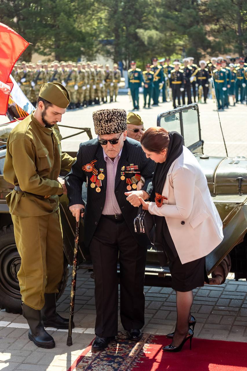 Ветерану Великой Отечественной войны Мусе Багаудинову 100 лет