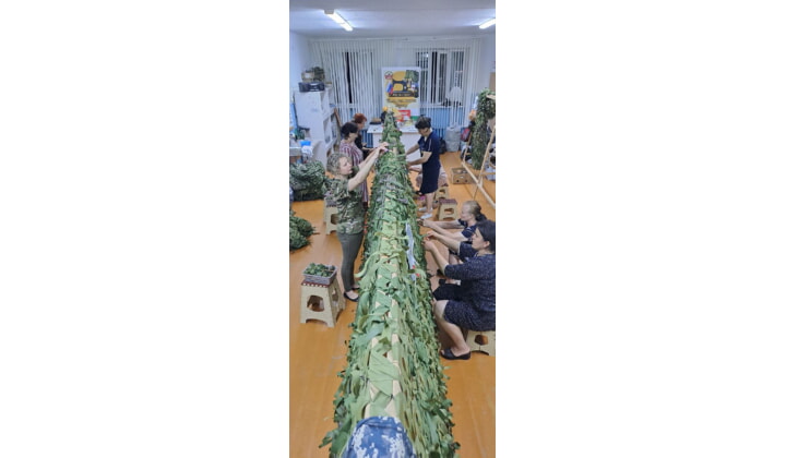Тыловики движения «Шьем для наших Кизляр» выполнили заказ бойцов