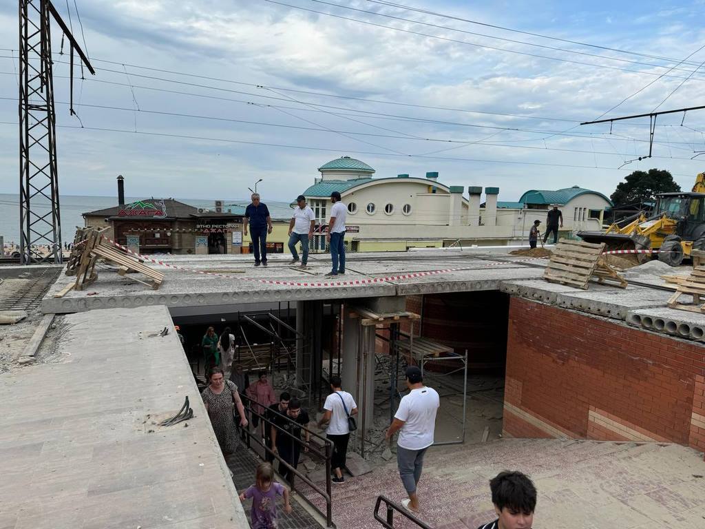 Стартовал второй этап реконструкции парка имени Сулеймана Стальского