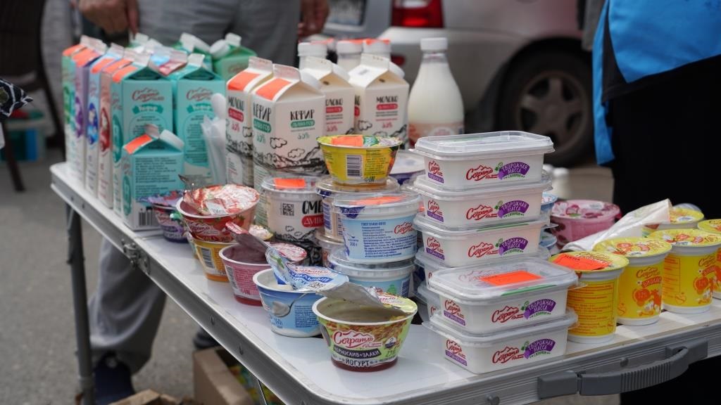 Дагестанские сельхозпроизводители представили свою продукцию на ярмарке в Махачкале