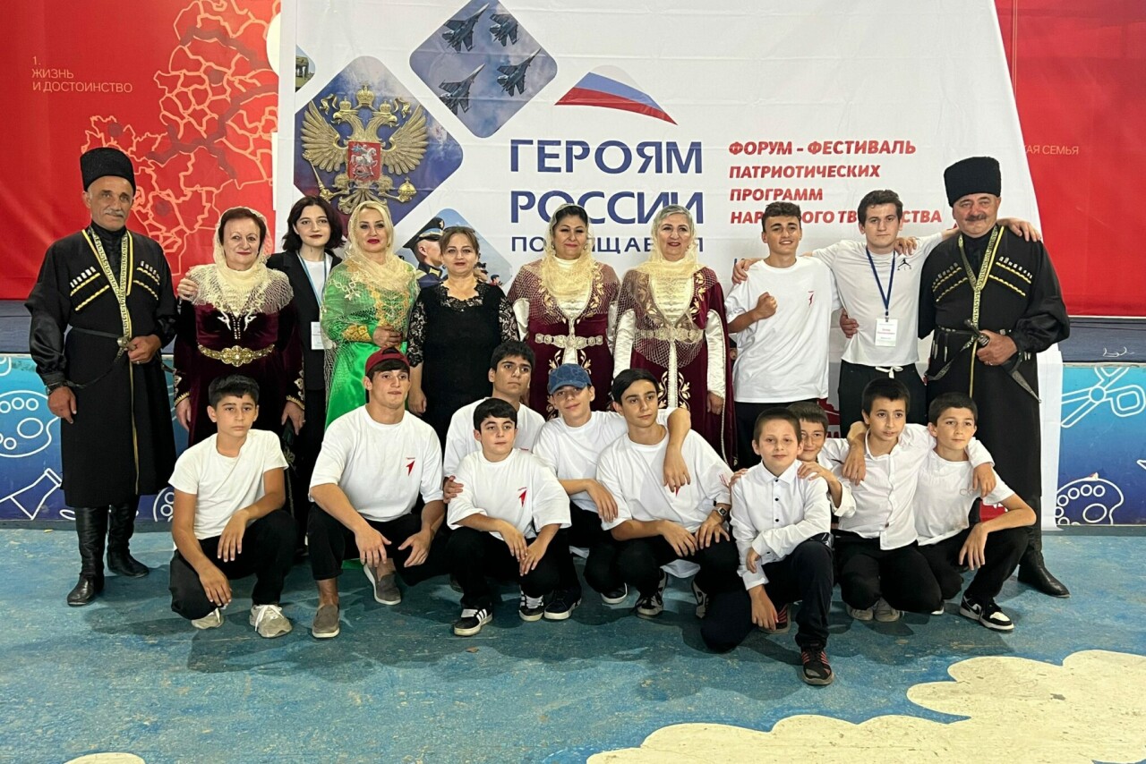 В Карабудахкентском районе прошел патриотический фестиваль «Героям России посвящается!»