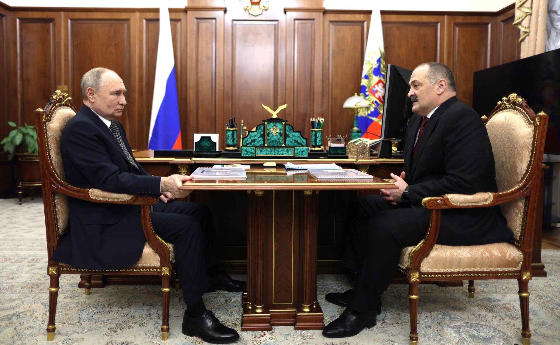 Абдулмуслим Абдулмуслимов прокомментировал встречу Владимира Путина с Главой Дагестана Сергеем Меликовым