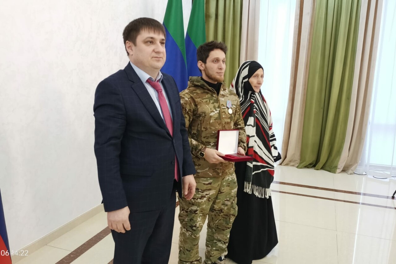 Медаль «За проявленное мужество» стойкому и мужественному участнику СВО