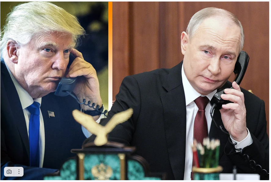 Владимир Путин провел переговоры с Дональдом Трампом
