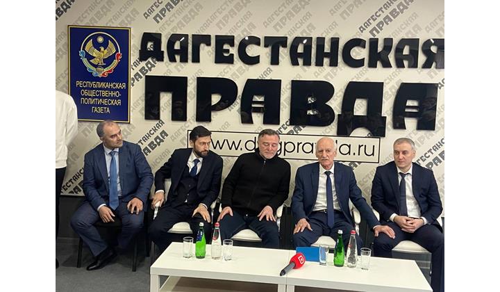 В Издательском доме Дагестана журналистам представили нового руководителя Дагинформа