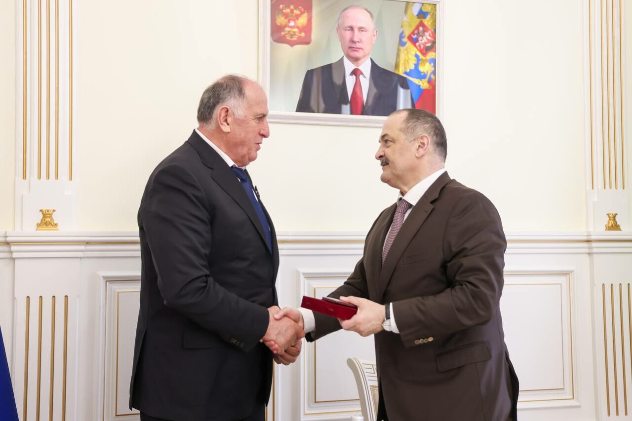 Абдулмуслим Абдулмуслимов награжден орденом Почёта РД II степени
