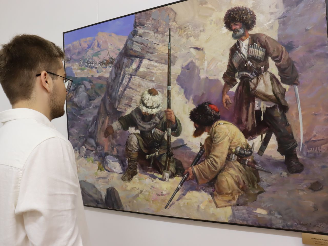Выставочный проект «Архив Ахульго II» открылся в Национальном музее Дагестана