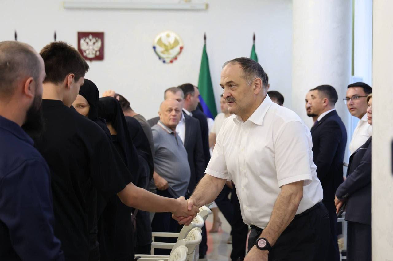 Сергей Меликов встретился с семьями участников специальной военной операции
