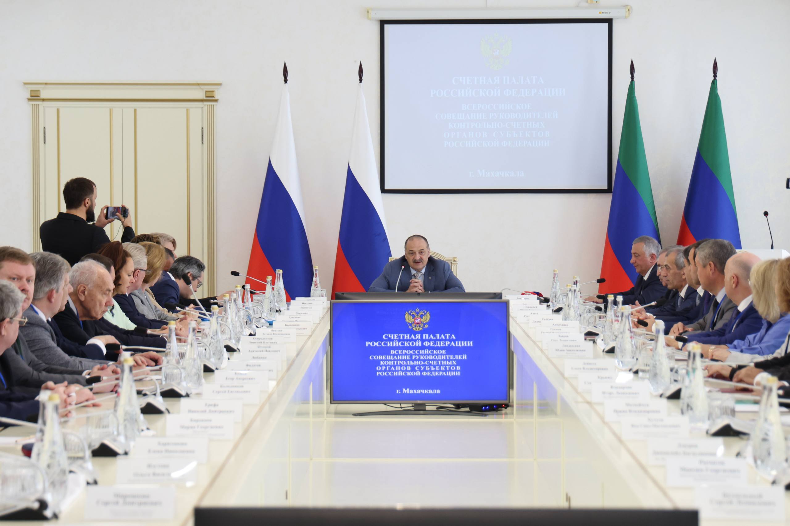 Сергей Меликов поприветствовал участников Всероссийского совещания контрольно-счетных органов России