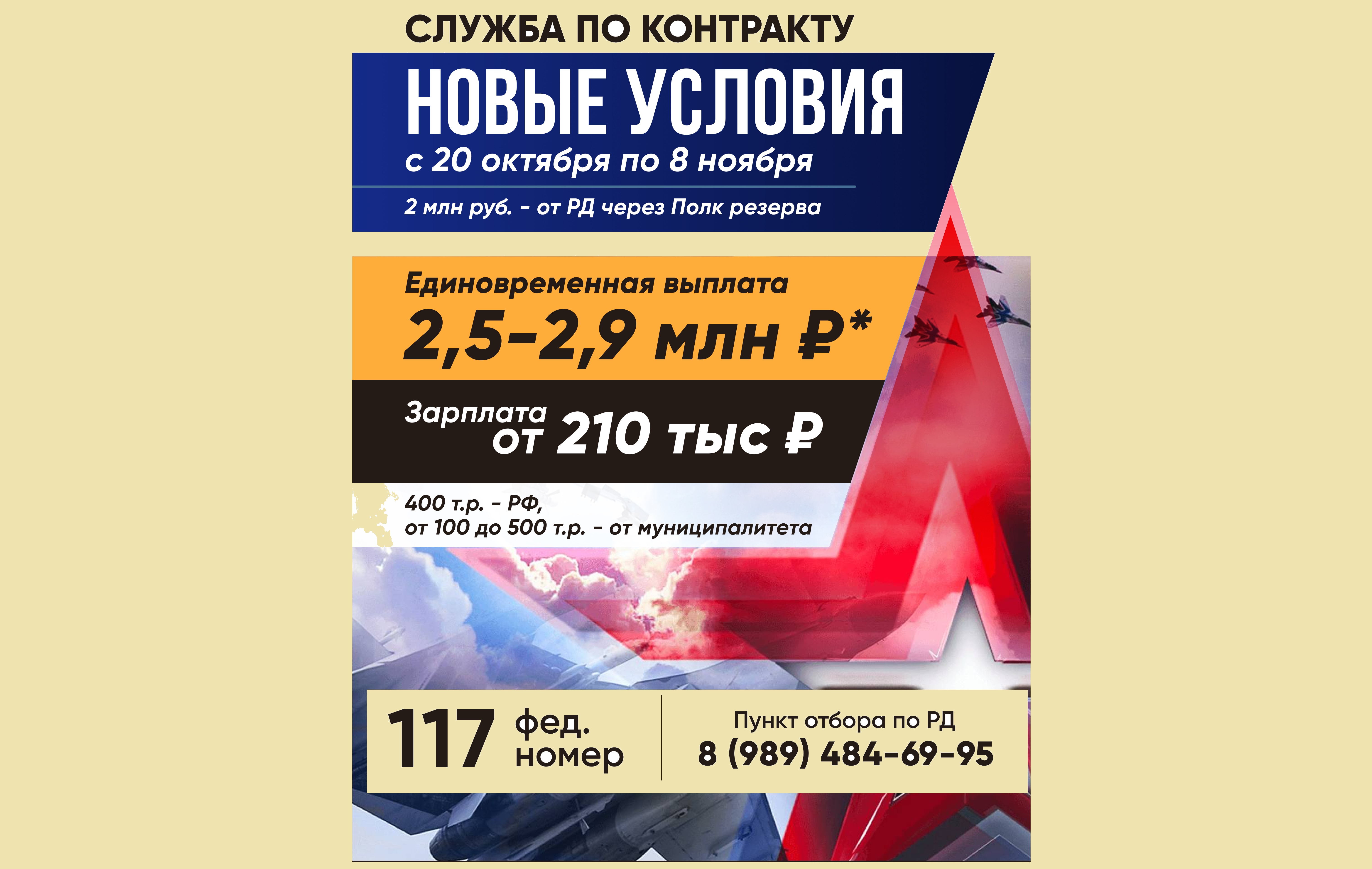 В Дагестане единовременную выплату контрактникам увеличили до 2 млн рублей.