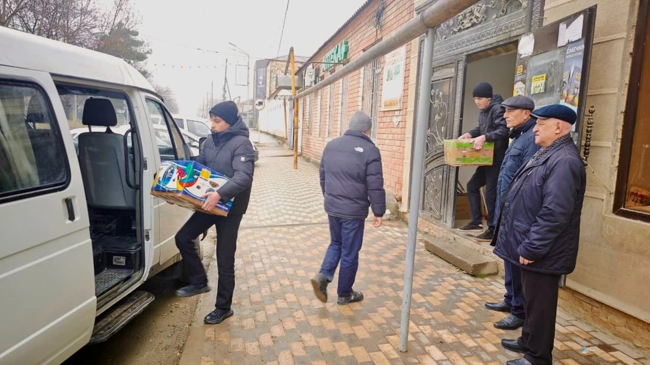 Из Кайтагского района отправили новую партию гуманитарной помощи в зону СВО