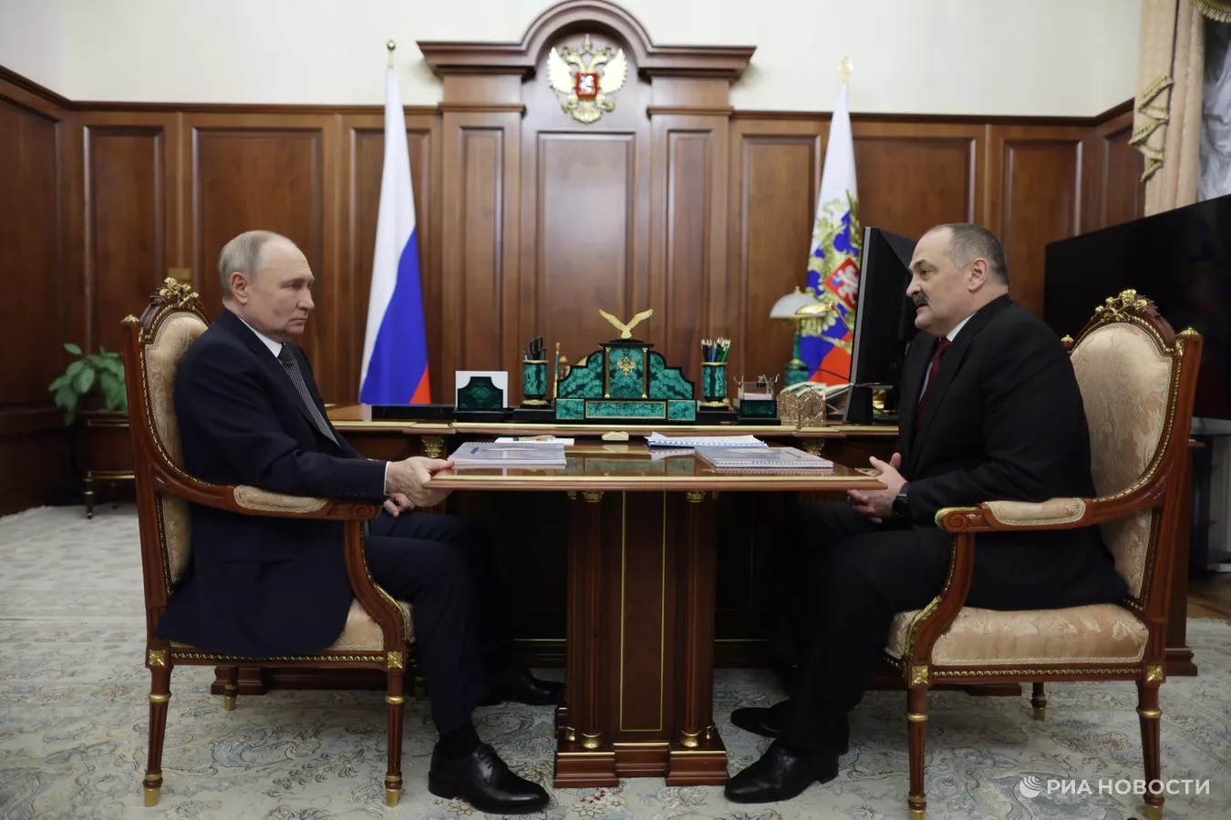 Власти Дагестана оценили итоги встречи Владимира Путина и Сергея Меликова