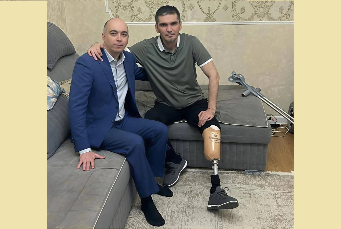 Помощник зампредседателя Госдумы Петра Толстого навестил героя СВО в Дагестане