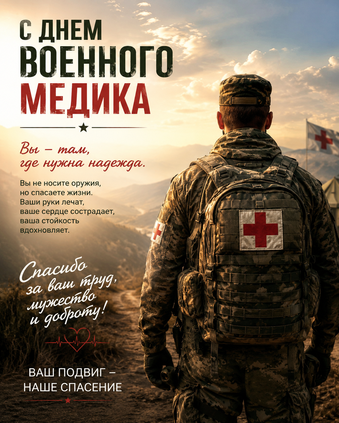28 августа — День военного медика в России