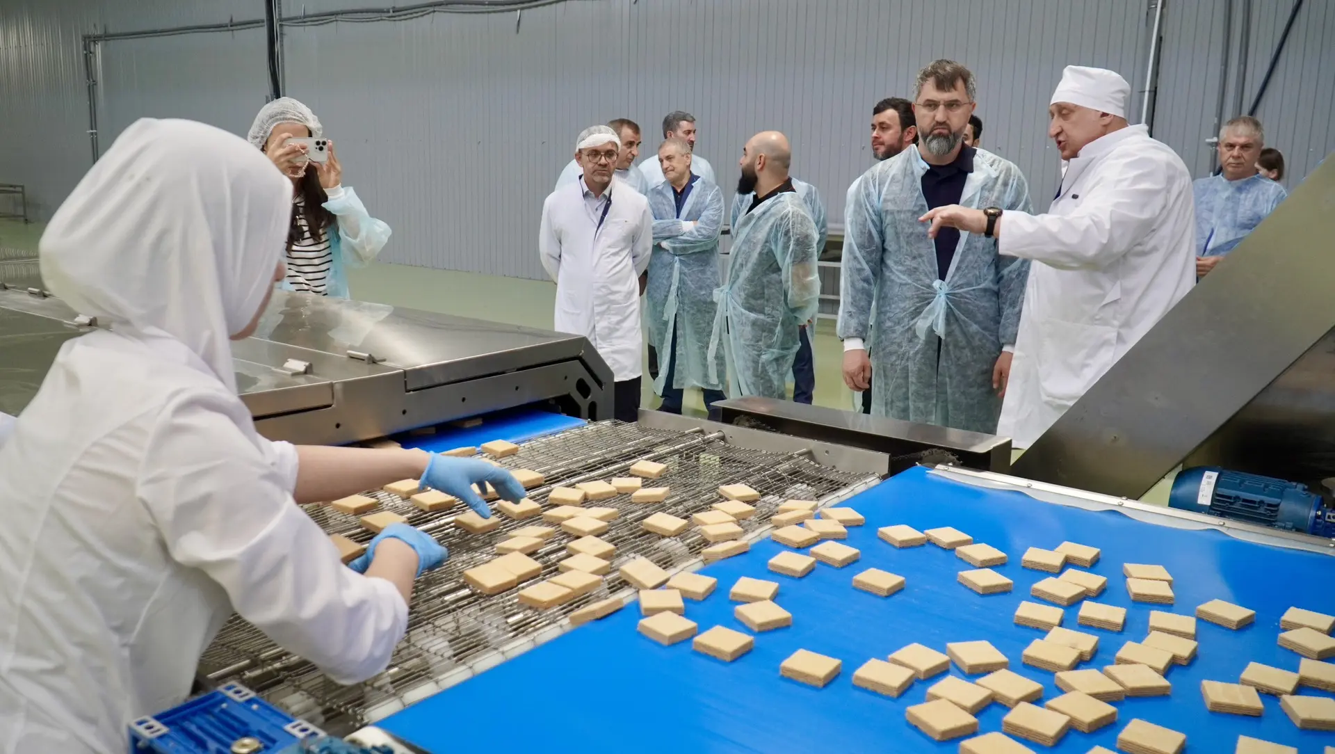 В Дагестане открылась новая кондитерская фабрика мощностью 12 тысяч тонн продукции в год