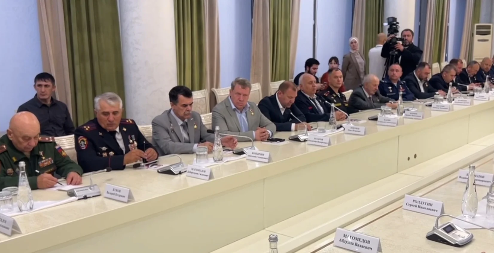 Фёдор Щукин встретился с участниками Всероссийской патриотической акции «Вахта Героев Отечества»
