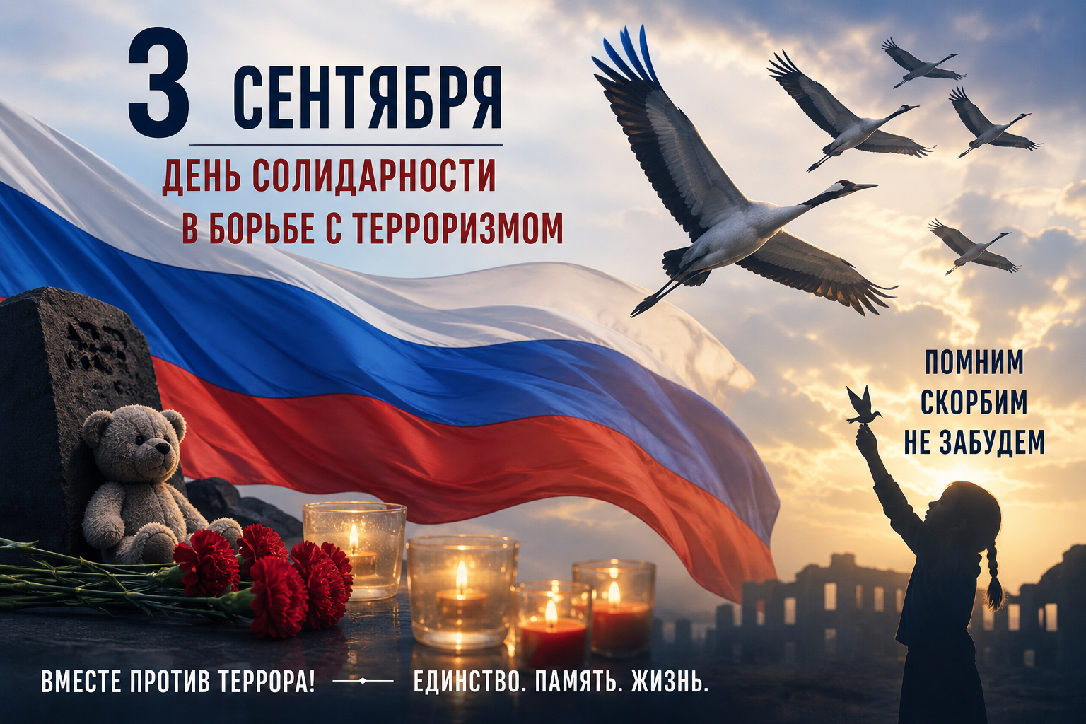 3 сентября — День солидарности в борьбе с терроризмом