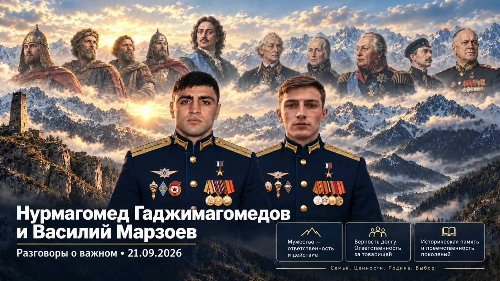 Сегодня в школах Дагестана «Разговор о важном» посвящён Нурмагомеду Гаджимагомедову