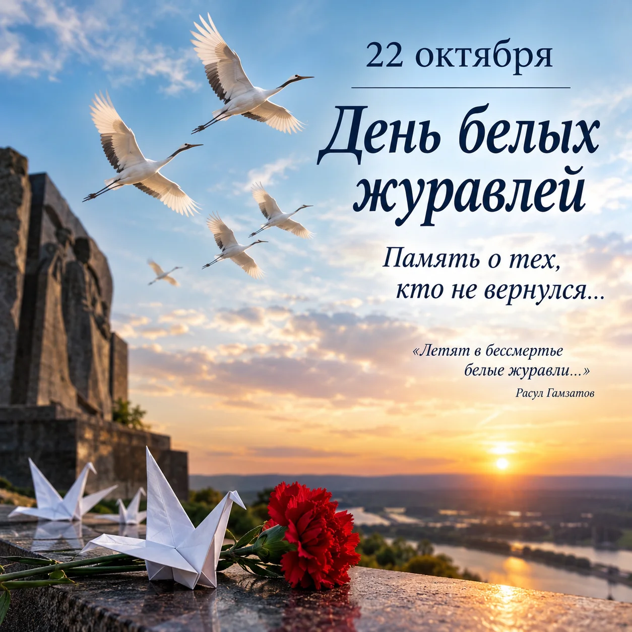 Расул Гамзатов. Журавли над вечностью