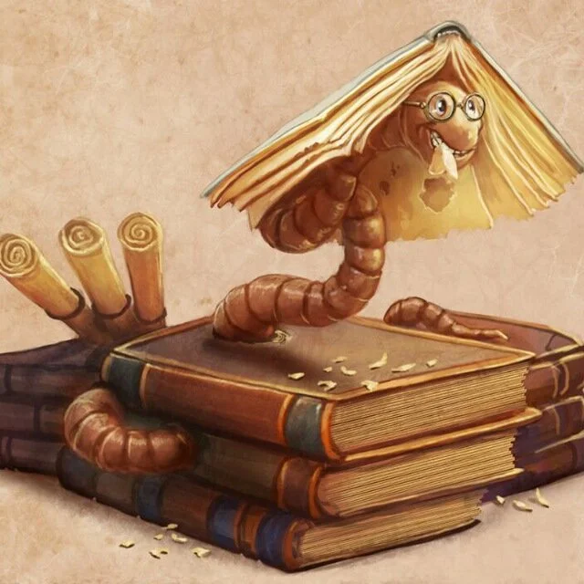 Книжный червь: от библиотечного вредителя до верного друга книги