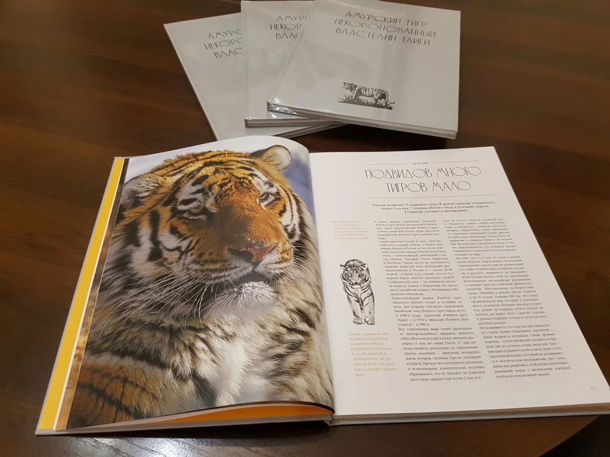 Книги с тигриным характером